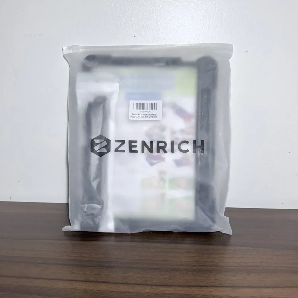 Zenrich iPad Air 4th Generation Black Case 10.9in NEW